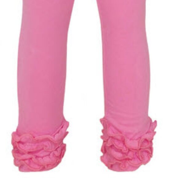 Ruffle Cotton Leggings - Picture 1 of 5